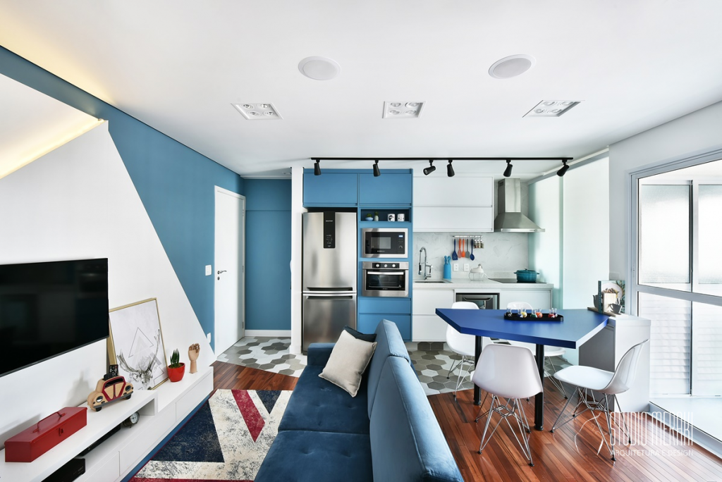 Como escolher as cores corretas para seu projeto de arquitetura | Descrição visual da imagem | Studio Meraki